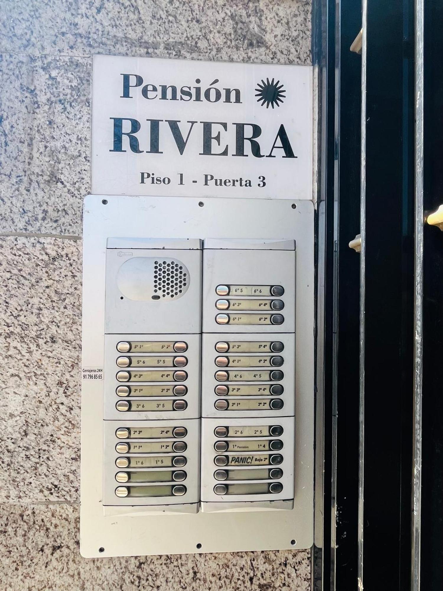 Pension Rivera Madrid Exterior foto