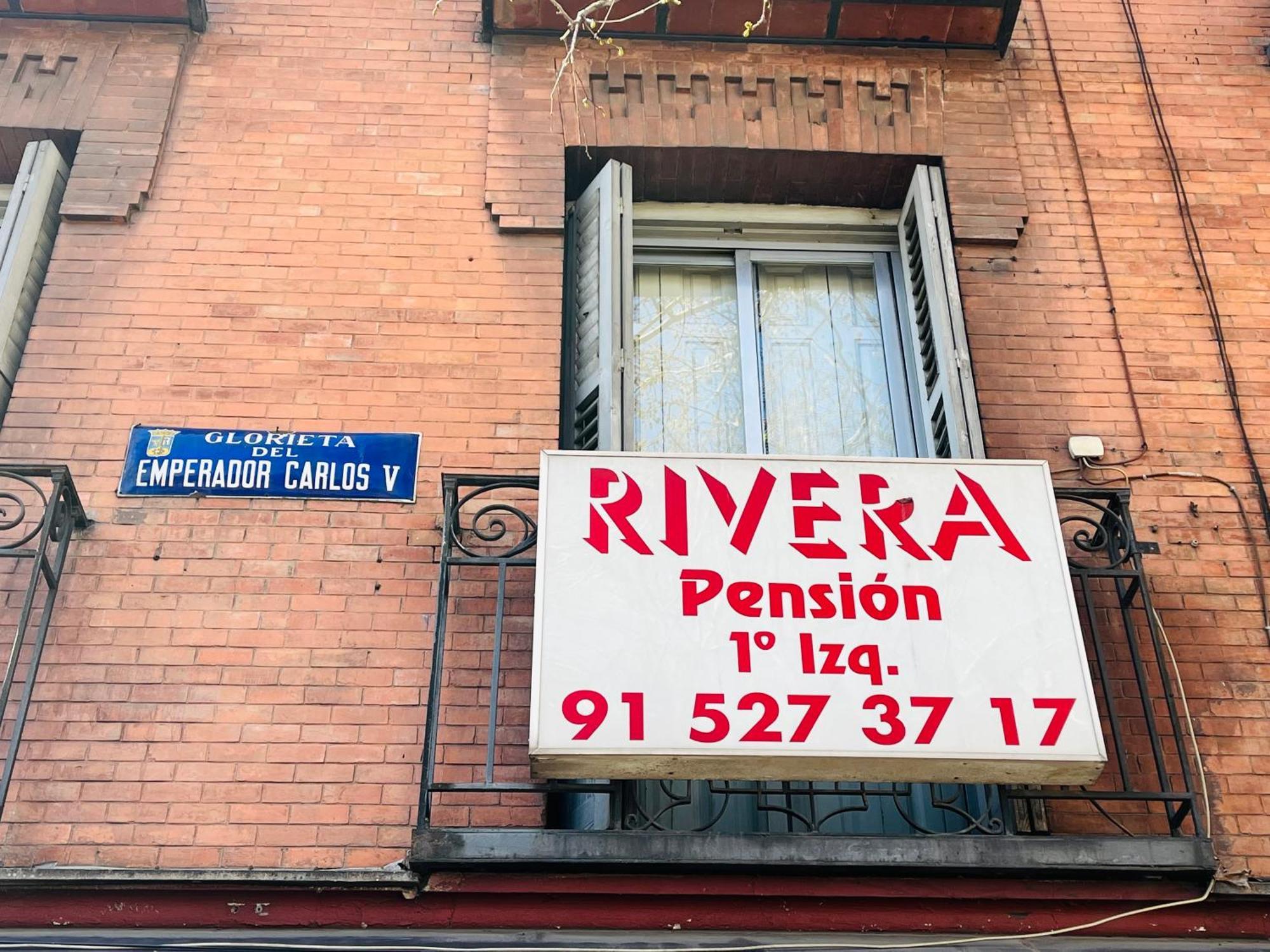 Pension Rivera Madrid Exterior foto